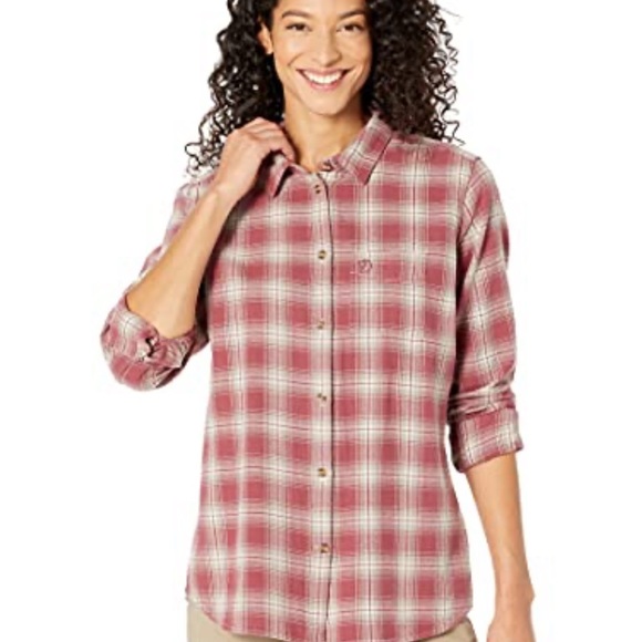 Aventura Clothing Plaid Organic Cotton Flannel Button Down Shirt - Picture 1 of 11